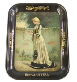 VARTRAY WATER CO. ADVERTISING TRAY