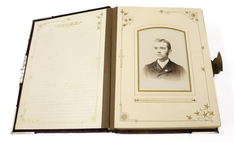 VICTORIAN PHOTO ALBUM