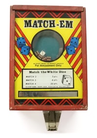 COIN OPERATED DICE GAME