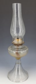PEDESTAL KEROSENE LAMP