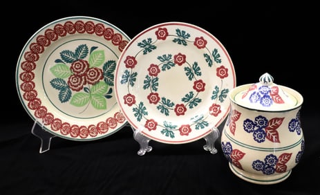 LOT OF STICK SPATTERWARE