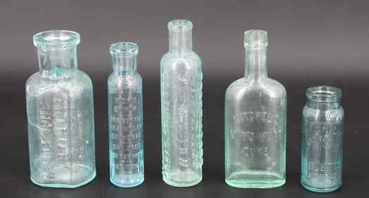 ANTIQUE ADVERTISING BOTTLES