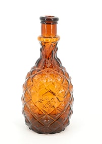 W & CO. PINEAPPLE FIGURAL BOTTLE