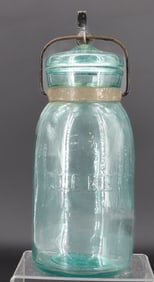 GLOBE FRUIT JAR
