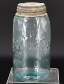 PORCELAIN LINED FRUIT JAR