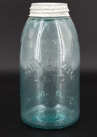 PORCELAIN LINED FRUIT JAR