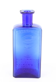 MAUCH CHUNK, PA COBALT BOTTLE