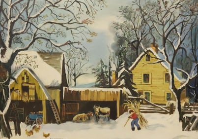 C.I. DREISBACH (1903-2001) OIL ON CANVAS