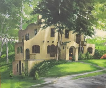 GARY KRESGE, OIL ON MASONITE