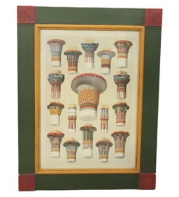 FRAMED EGYPTIAN PRINT