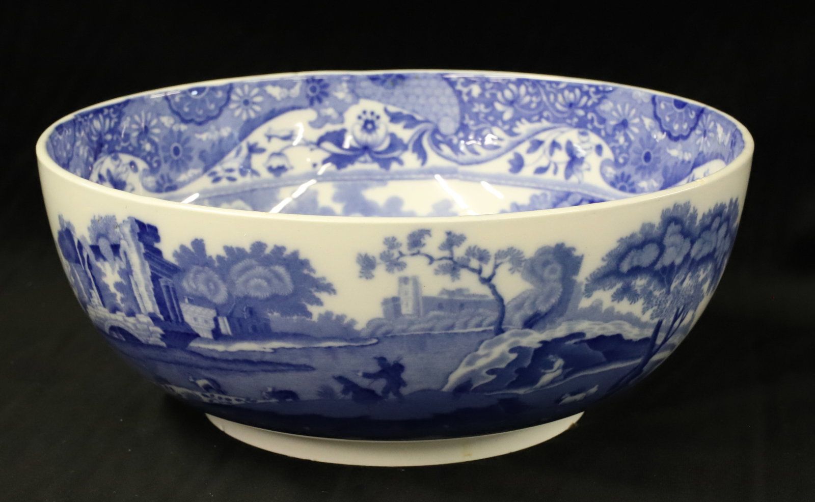 COPELAND-SPODE'S ITALIAN LARGE BOWL: 4 1/4" X 10 1/4" PLEASE READ CAREFULLY - Terms for Purchasing and Shipping of Auction Items. Please read carefully before bidding. All payments for purchases will be made through LiveAuctioneers.com p