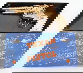 HUBLEY "TEXAN PISTOL" ORIGINAL BOX