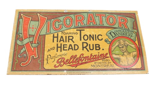 VIGORATOR ADVERTISING SIGN