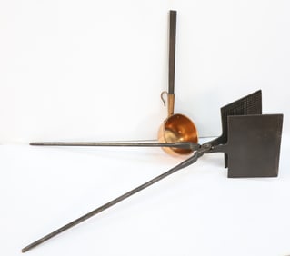 EARLY IRON WAFER MAKER AND DIPPER