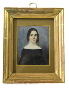 19TH C. MINIATURE PORTRAIT