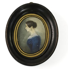 19TH C. MINIATURE PORTRAIT