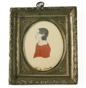 19TH C. MINIATURE PORTRAIT