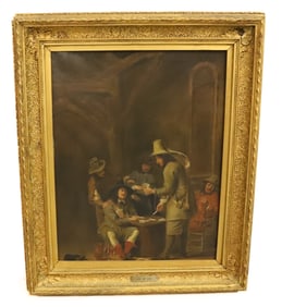 C.P. COPLAND OIL ON CANVAS