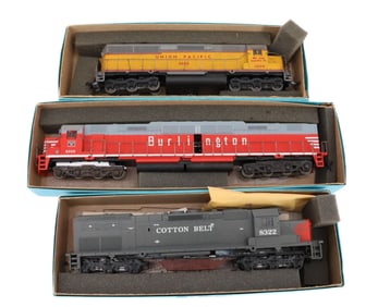 LOT OF (3) ATHEARN "HO" LOCOMOTIVES
