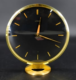 LE COULTRE 8 DAY TABLE CLOCK