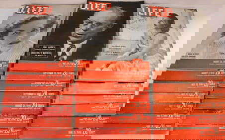(26) LIFE MAGAZINES, 1948