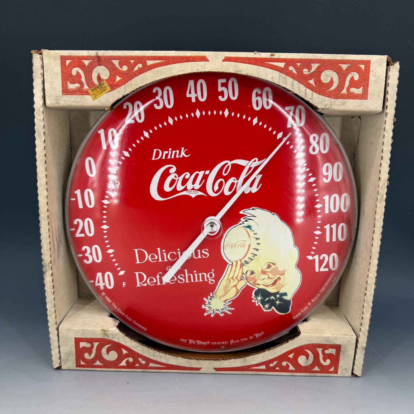 COCA-COLA ADVERTISING THERMOMETER (1 of 2)