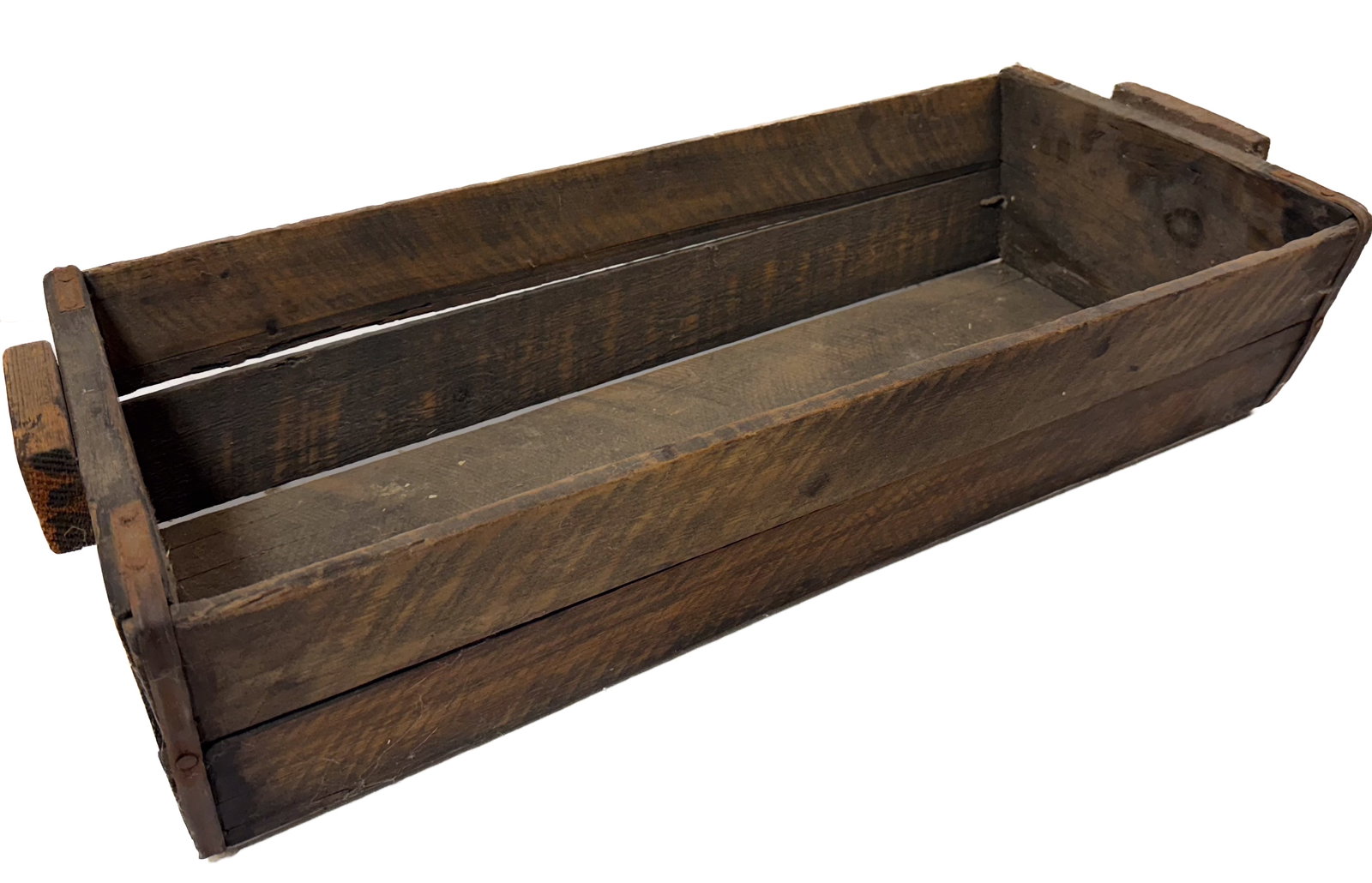 ADVERTISING WOODEN CRATE: PLEASANT VALLEY WINE CO. ADVERTISING GRAPE CRATE. PAINTED ENDS. 31" L PLEASE READ CAREFULLY - Terms for Purchasing and Shipping of Auction Items. Please read carefully before bidding. Hartzell’s