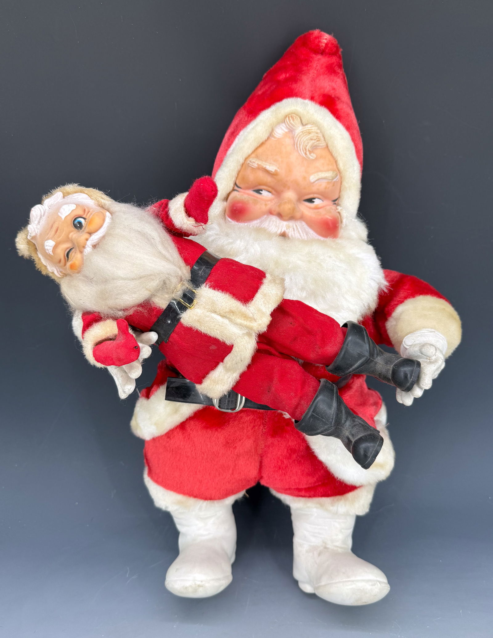 (2) VINTAGE SANTA CLAUS DOLLS (1 of 8)