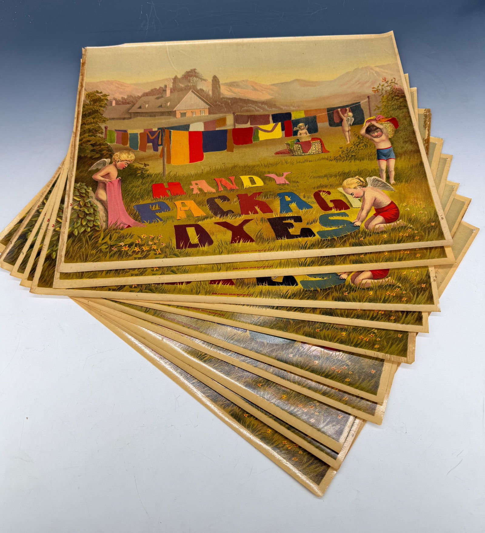 (10) HANDY PACKAGE DYES ADVERTISERS (1 of 5)