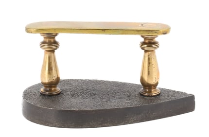 UNUSUAL SMALL SIZE BELGIAN TEARDROP IRON