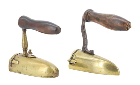 (2) GERMAN SMALL SIZE BOX IRONS