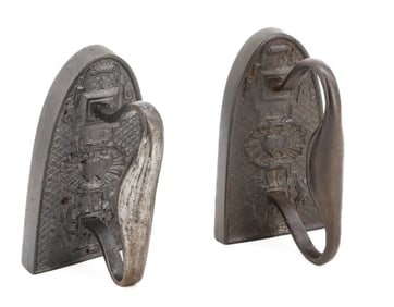 PAIR OF FRENCH FLAT IRONS