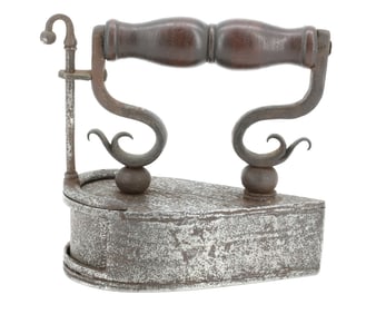 UNUSUAL DANISH BOX IRON