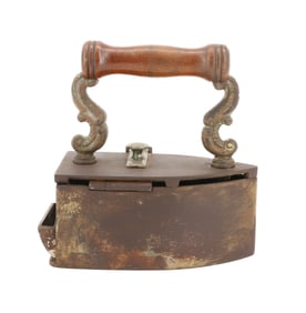 EARLY CHARCOAL IRON
