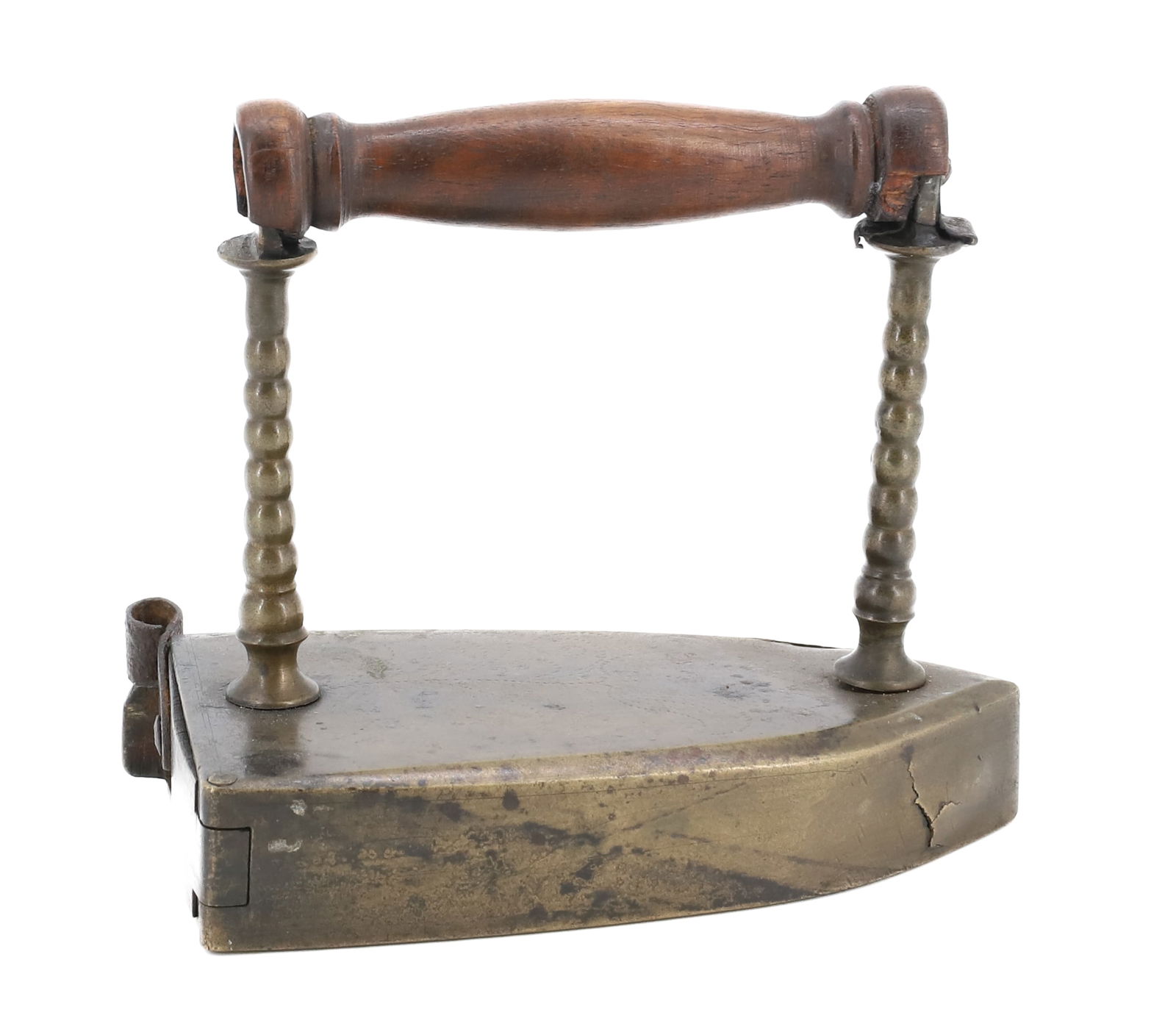 RARE NUREMBERG-STYLE SMALL SIZE BOX IRON (1 of 9)