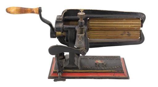 IMPROVED ECLIPSE "XX" FLUTING MACHINE