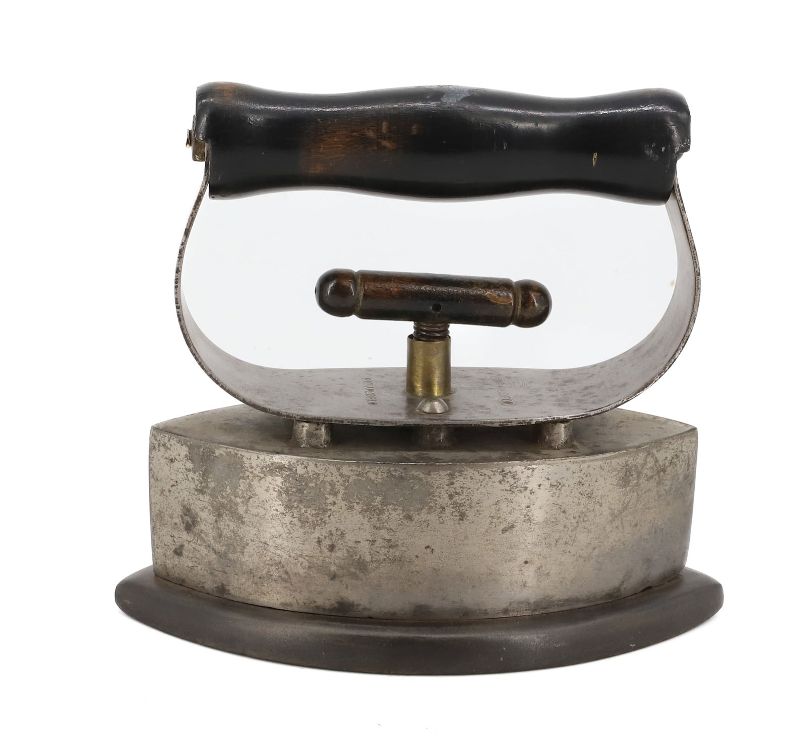 SIMPLEX COLD HANDLE SAD IRON (1 of 5)