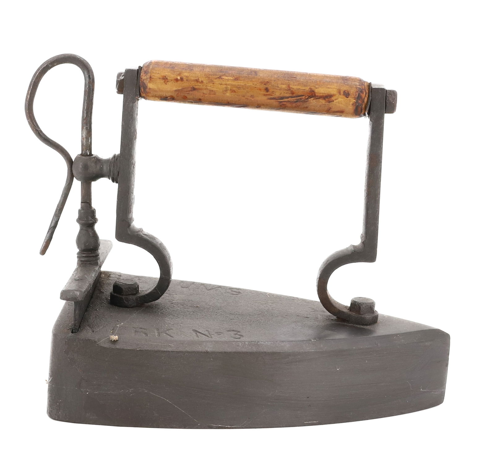 EARLY GERMAN BOX IRON (1 of 6)