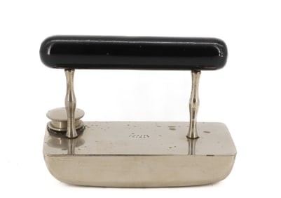 ATKINS PATENT HOT WATER PRESSING IRON