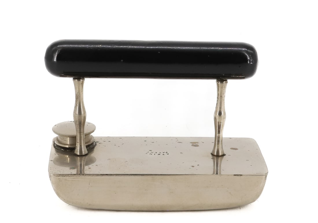 ATKINS PATENT HOT WATER PRESSING IRON (1 of 6)