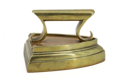 UNUSUAL ENGLISH IRON MATCH HOLDER