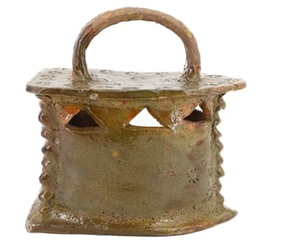 FRENCH POTTERY IRON