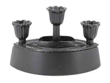 FLAT IRON CANDLEHOLDER