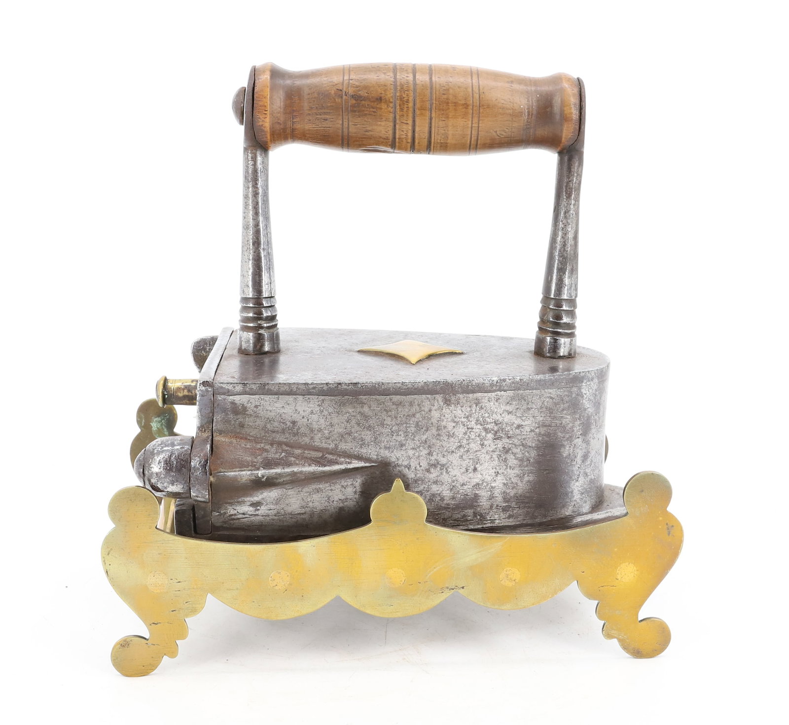 19TH C. GERMAN BOX IRON (1 of 6)