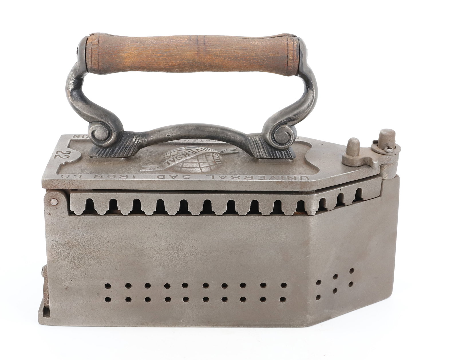 LARGE CHARCOAL IRON (1 of 7)