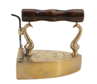 EARLY 19TH C. EUROPEAN BOX IRON
