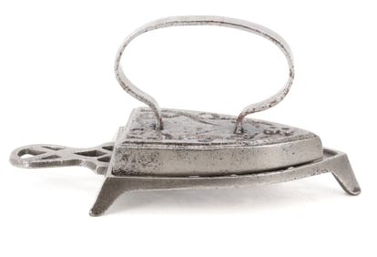 ENGRAVED FRENCH SMALL SIZE FLAT IRON