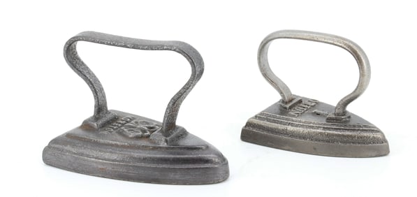 (2) SMALL SIZE SAD IRON S
