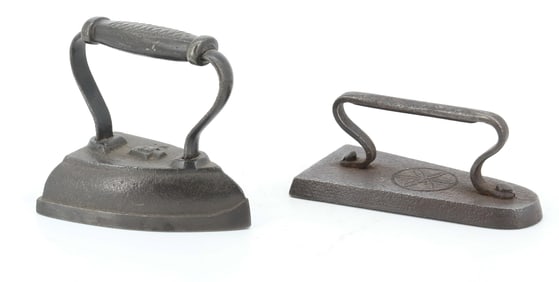 (2) SMALL SIZE FLAT IRONS