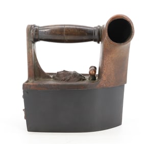 EARLY CHARCOAL IRON